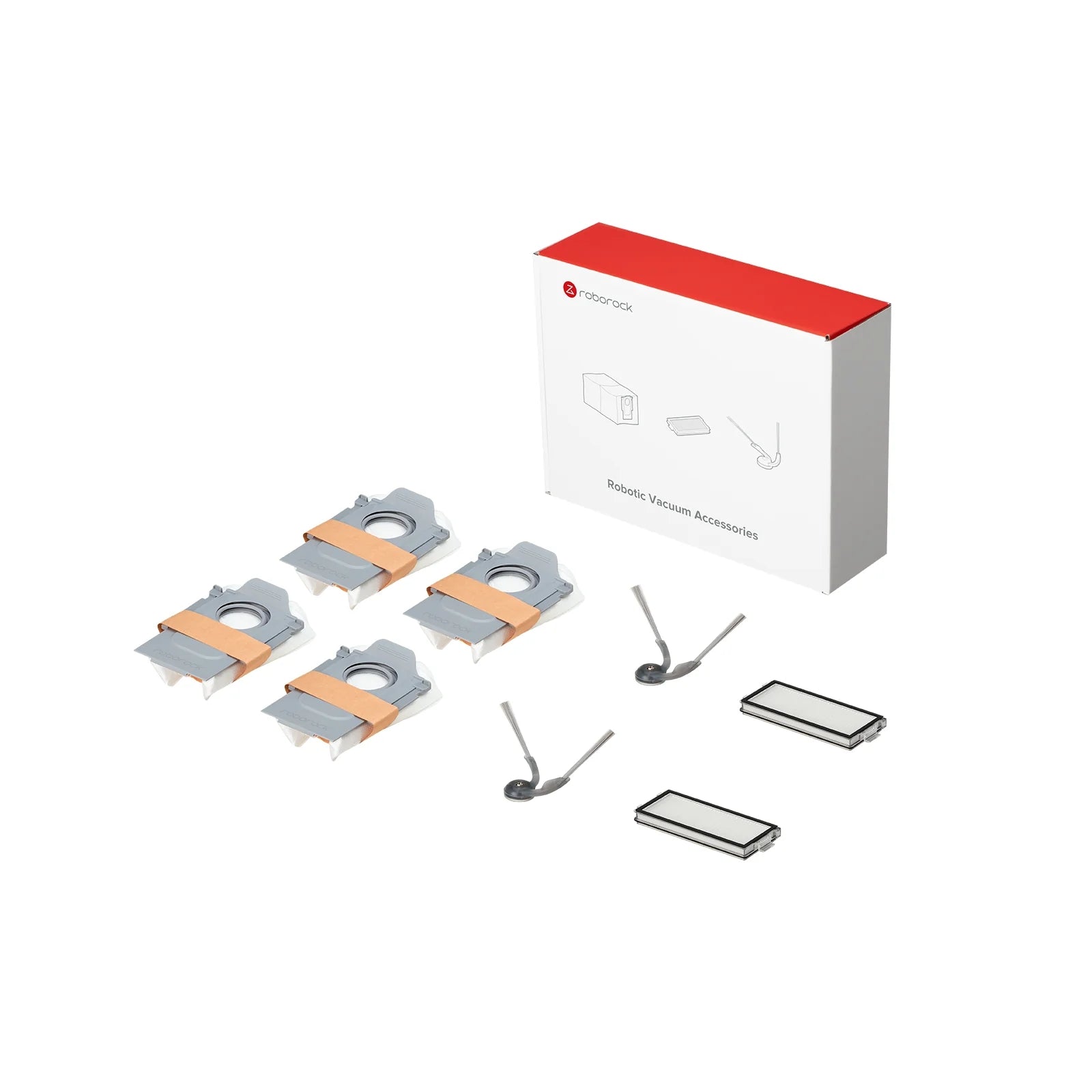 Roborock Accessory Pack for Saros Z70 (Built-in Dust Bag*4 & Side Brush*2 & Filter*2)