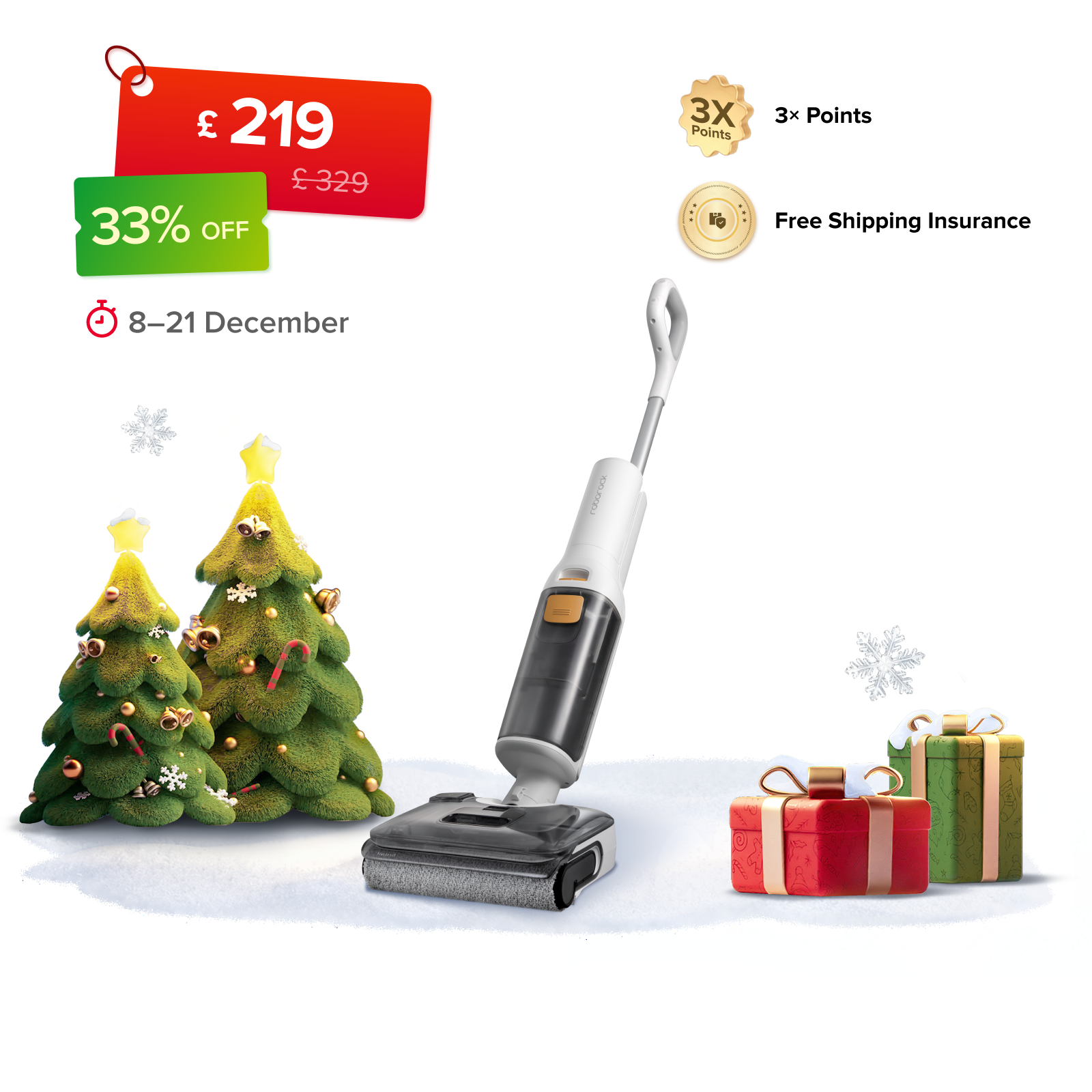 Roborock F25 GT Wet and Dry Vacuum Cleaner