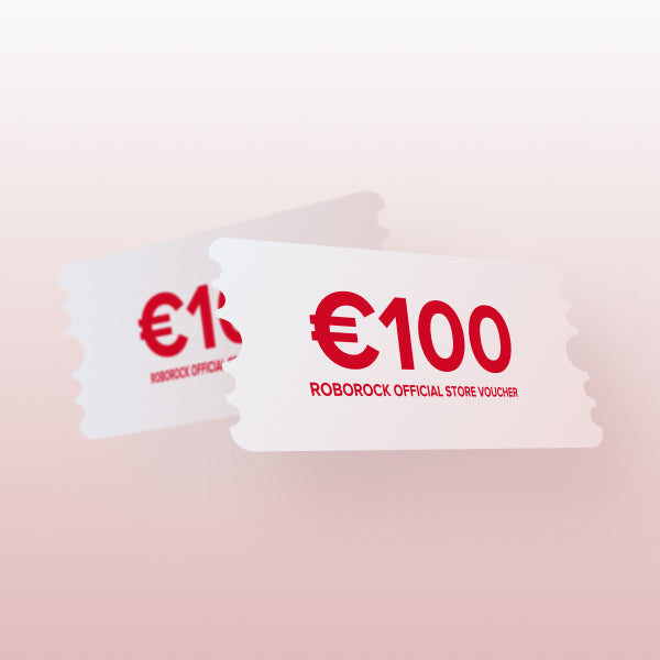 5 Winners £100 Roborock Official Store Vouchers