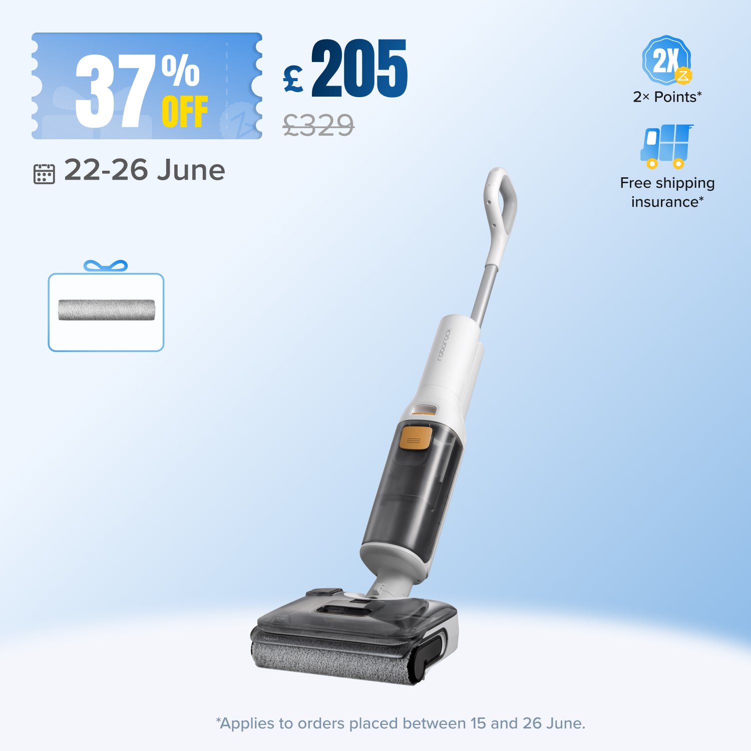 Roborock F25 GT Wet and Dry Vacuum Cleaner