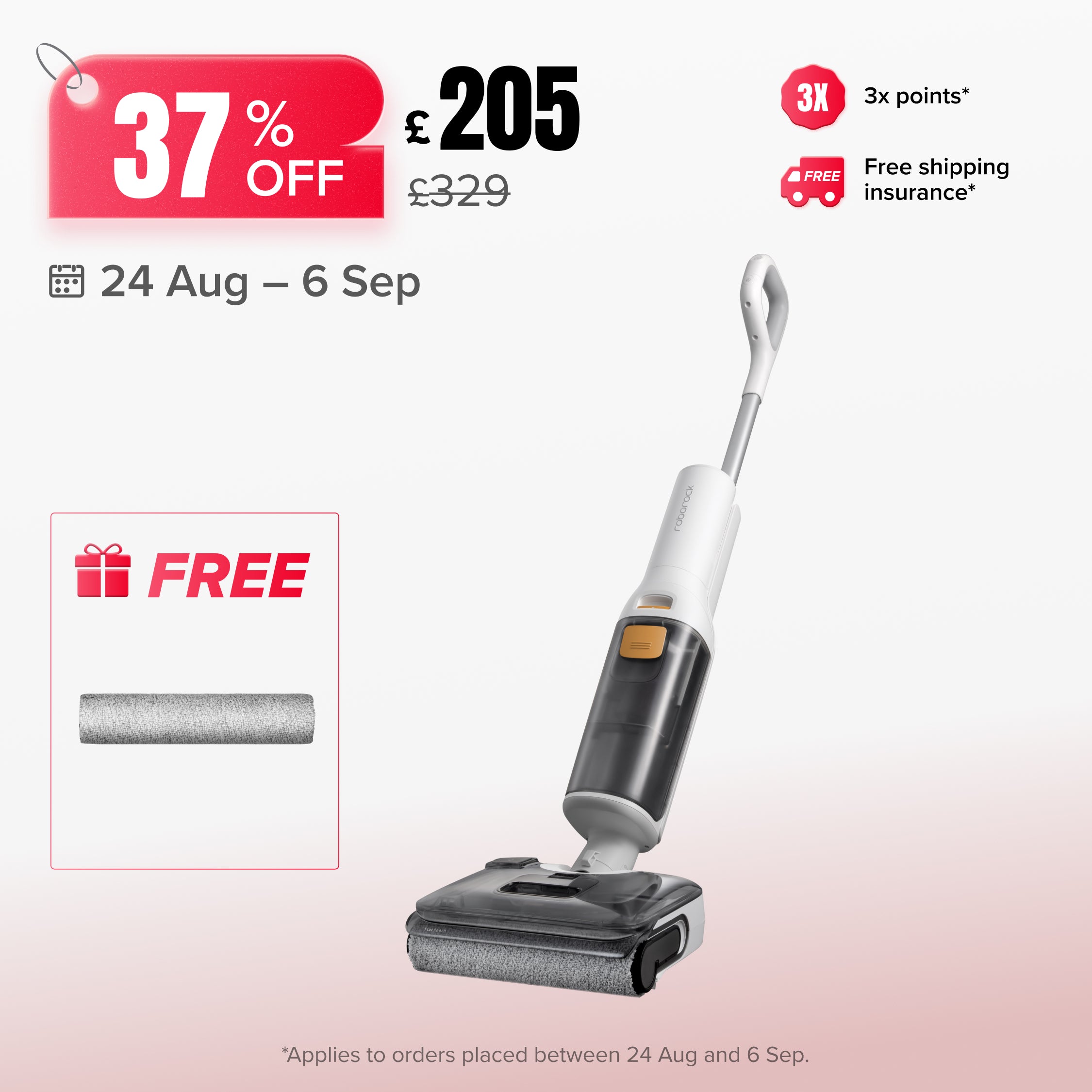 Roborock F25 GT Wet and Dry Vacuum Cleaner