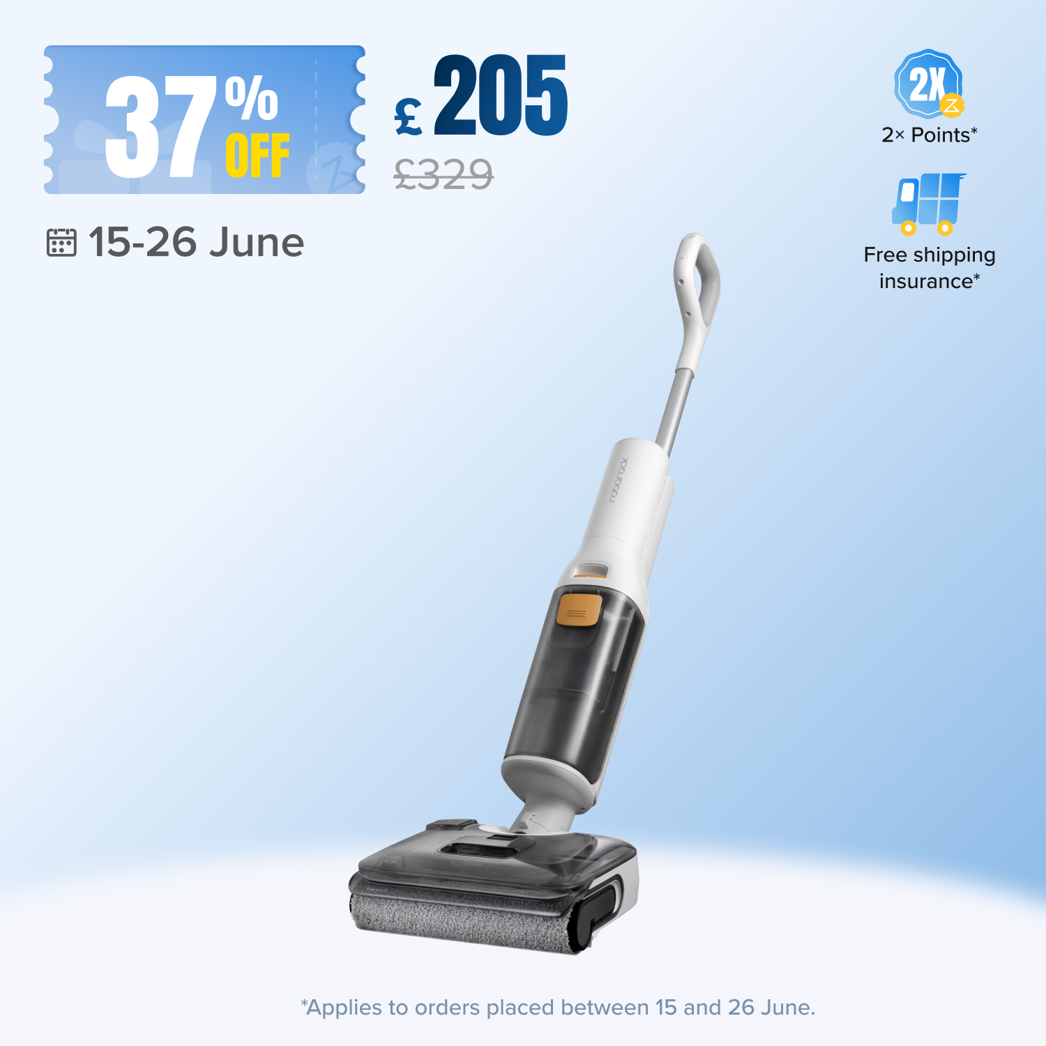 Roborock F25 GT Wet and Dry Vacuum Cleaner
