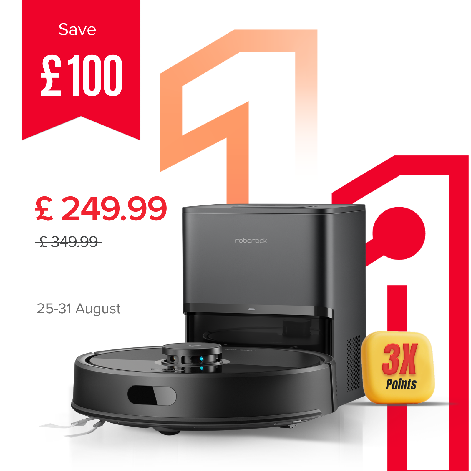Roborock Q7 L5+ Robot Vacuum with Auto-Empty Dock