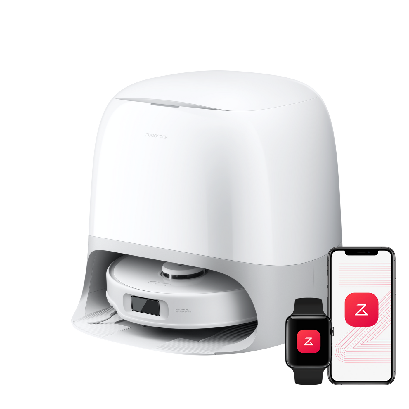 Roborock Qrevo Curv S5X Robot Vacuum and Mop, 18500 Pa, Zero