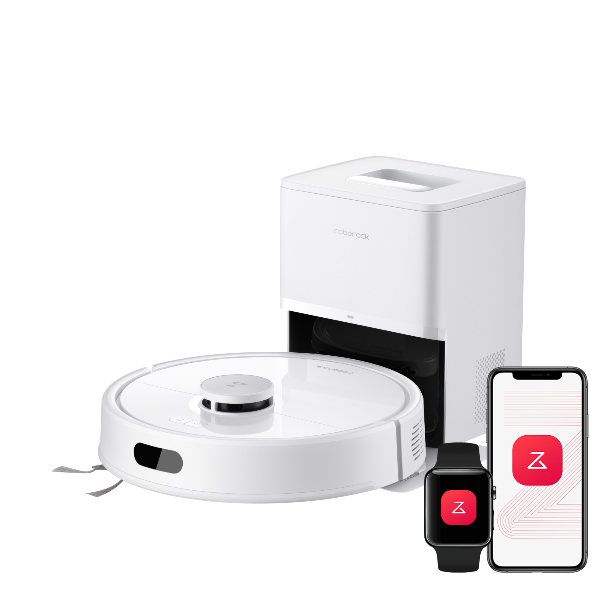 Roborock Q7 L5 Plus robot vacuum with auto-empty dock official product image
